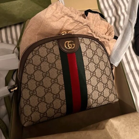 GUCCI OPHIDIA SMALL SHOULDER BAG - Picture 1 of 1